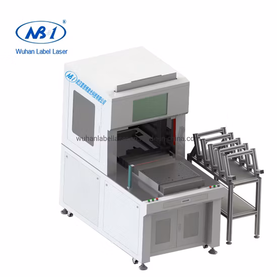 20W 30W 50W 70W 100W Automatic Laser Marking Machine with Rotary Device