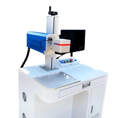 CO2 Online Flying Laser Jet Marking Etching Machine on Pipe Line Wood 