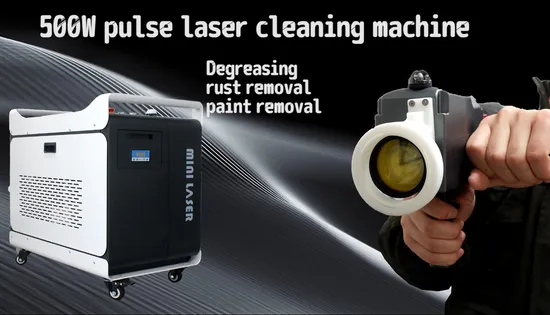 500W 300W 1000W Seal Pulsed Portable Handheld Laser Cleaning Cleaner Machine Wood Small Head for Rust Dusty Paint Oil Oxide Removing 