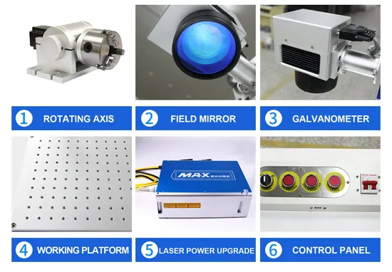 Large Format 3D Dynamic Focus 70W 100W CO2 Laser Marking Machine for Leather Engraving and Cutting Logo Online Engraving on Plastic 