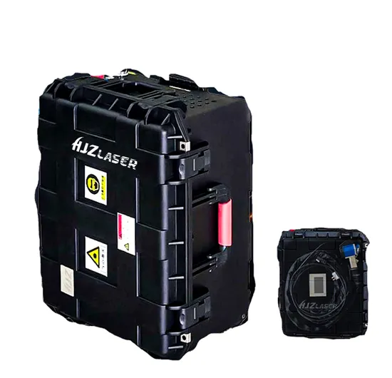 Trolley Case Suitcase Pulse Laser Cleaning Machine Laser Rust Remover Steel Rust Cleaning Laser Equipment Laser Pulsed Machine 500W 300W 200W 