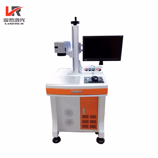 Large Format Fiber Laser Marking Machine Raycus Laser Source 20W 30W 50W