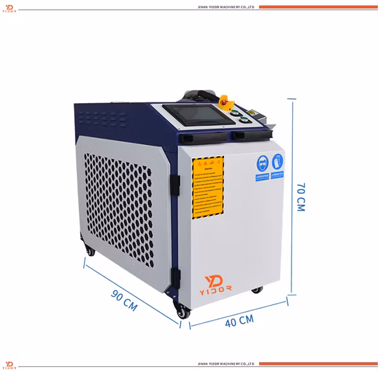 1000W 1500W 2000W Continuous Fiber Laser Cleaning Machine Handheld Laser Rust Removal