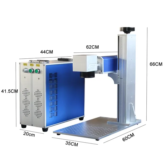 3D Dynamic Focusing Fiber Laser Marking Machine with Automatic Lifting and Focus Instruments 