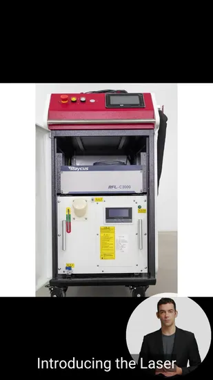 Advanced 1000W Rust Removal laser Cleaner Fiber Laser Cleaning Machine Price 