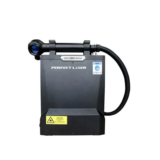 100W Backpack Small Pulsed Fiber Laser Rust Graffiti Cleaning Machine 