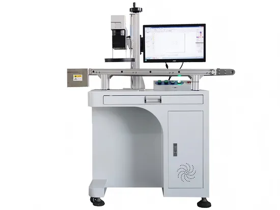 UV Middle Sized Removable Large Format Round Corner Cabinet Laser Marking Machine 