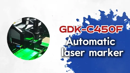 GDK SMT Automatic Inline Laser Marker High Speed Laser Marking Machine (GDK