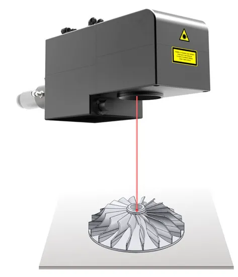 2.5D 3D Large Format Dynamic Focusing Fiber Laser Marking Machine 