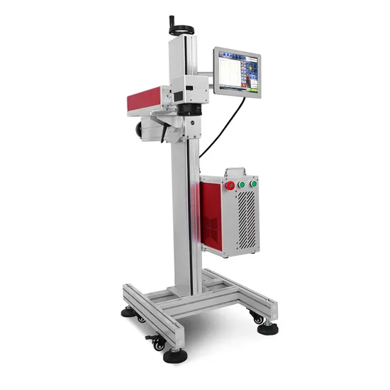 Dynamic Auto Focus 3D 100W Fiber Laser Marking Machine 