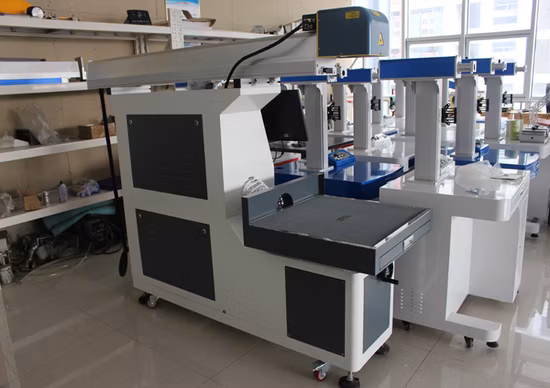 Reci Laser Tube 100W Large Format 3D Dynamic Focusing CO2 Galvo Laser Marking Machine with Big Working Size 600*600mm