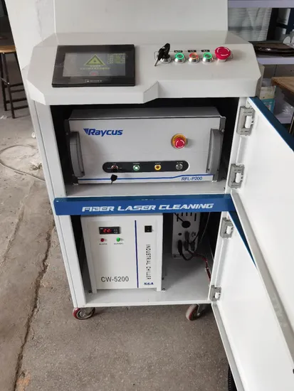 Backpack Pulsed Laser Rust Oxide Paint Removal Machine for Portable Laser Cleaning 