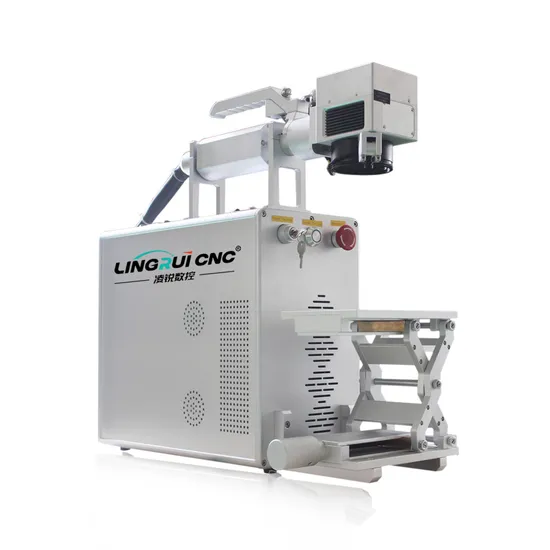 3D Dynamic Focus 100W Fiber Laser Marking Machine with Ezcad 3 Control 